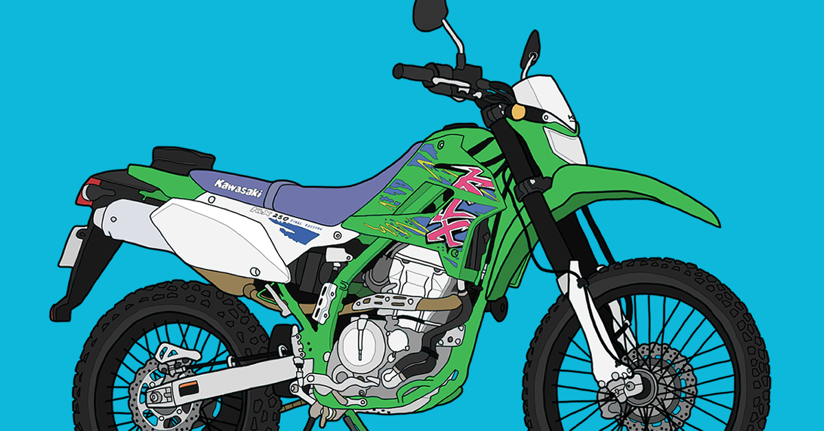 カワサキ オフロードバイク トレール KLX250 ファイナルエディション FINAL EDITION