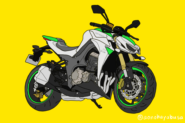 カワサキ バイク Z1000 2014年式