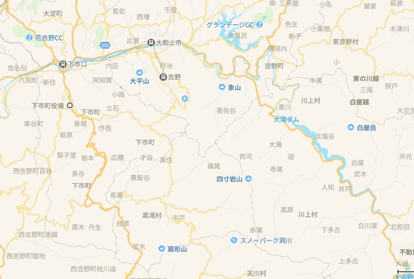 日本地図 奈良県 関西
