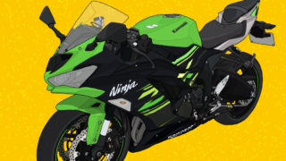 カワサキ バイク ミドルクラス SS Ninja ZX-6R ライムグリーン×エボニー KRT EDITION 2019年モデル