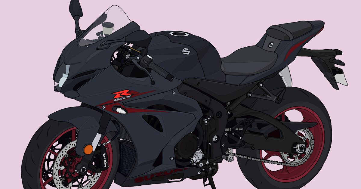 スズキ バイク リッターSS スーパースポーツ GSX-R1000 メタリックマットブラック