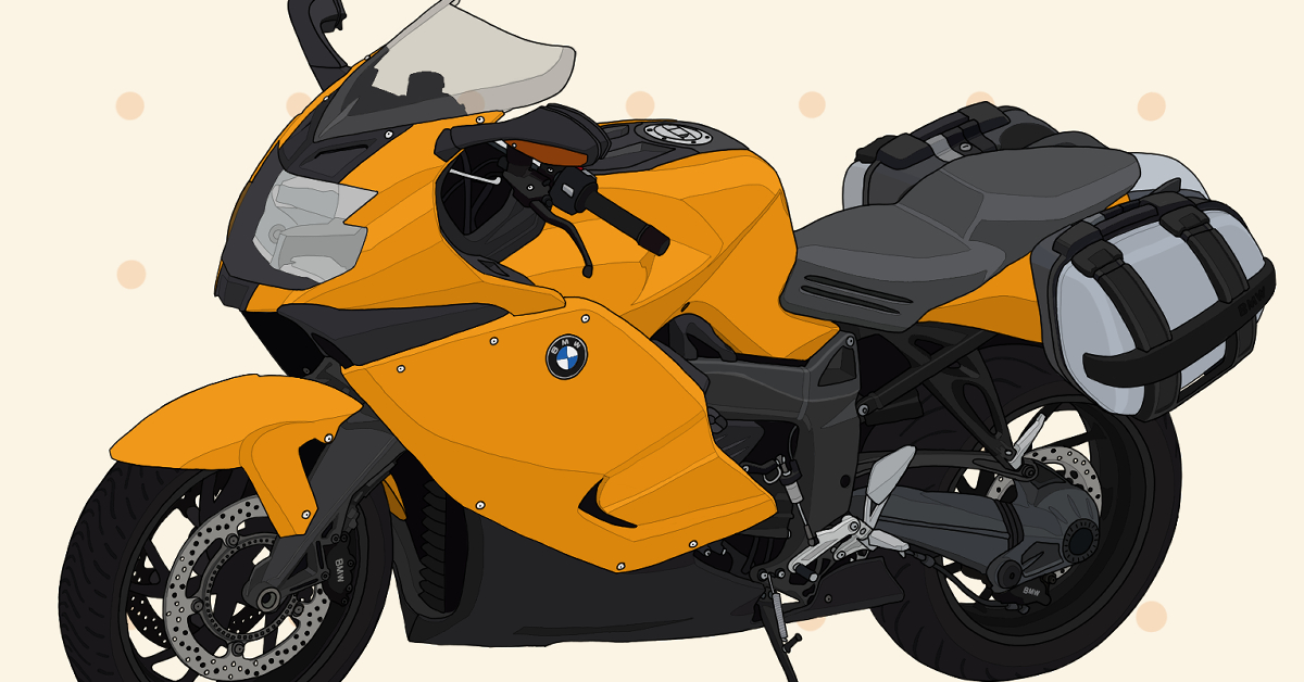 BMWmotorrad バイク メガスポーツ K1300S イエロー